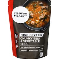Strength Meals Co Soup Beef & Vege