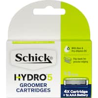 schick hydro 5 groomer blades
