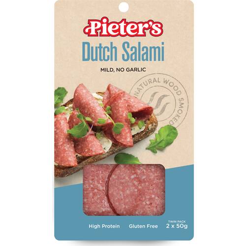 Pieters Salami Sliced Dutch