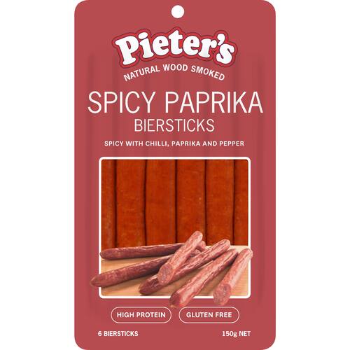 Pieters Biersticks Spicy Paprika