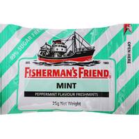Fishermans Friend Lozenges Fresh Mint Sugar Free
