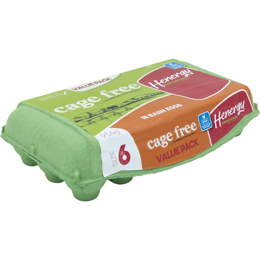 Henergy Eggs Cage Free Size 6