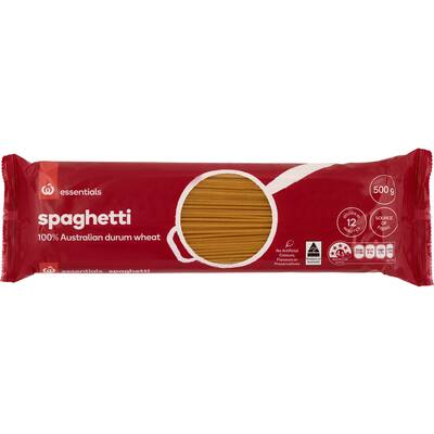 essentials pasta spaghetti