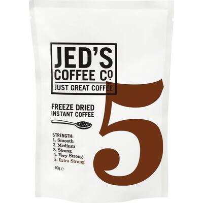 jed's instant coffee 5 extra strong refill