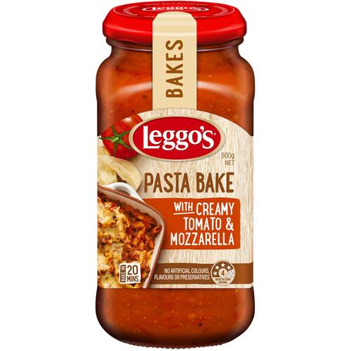 Leggo's Pasta Bake Creamy Tomato & Mozzarella