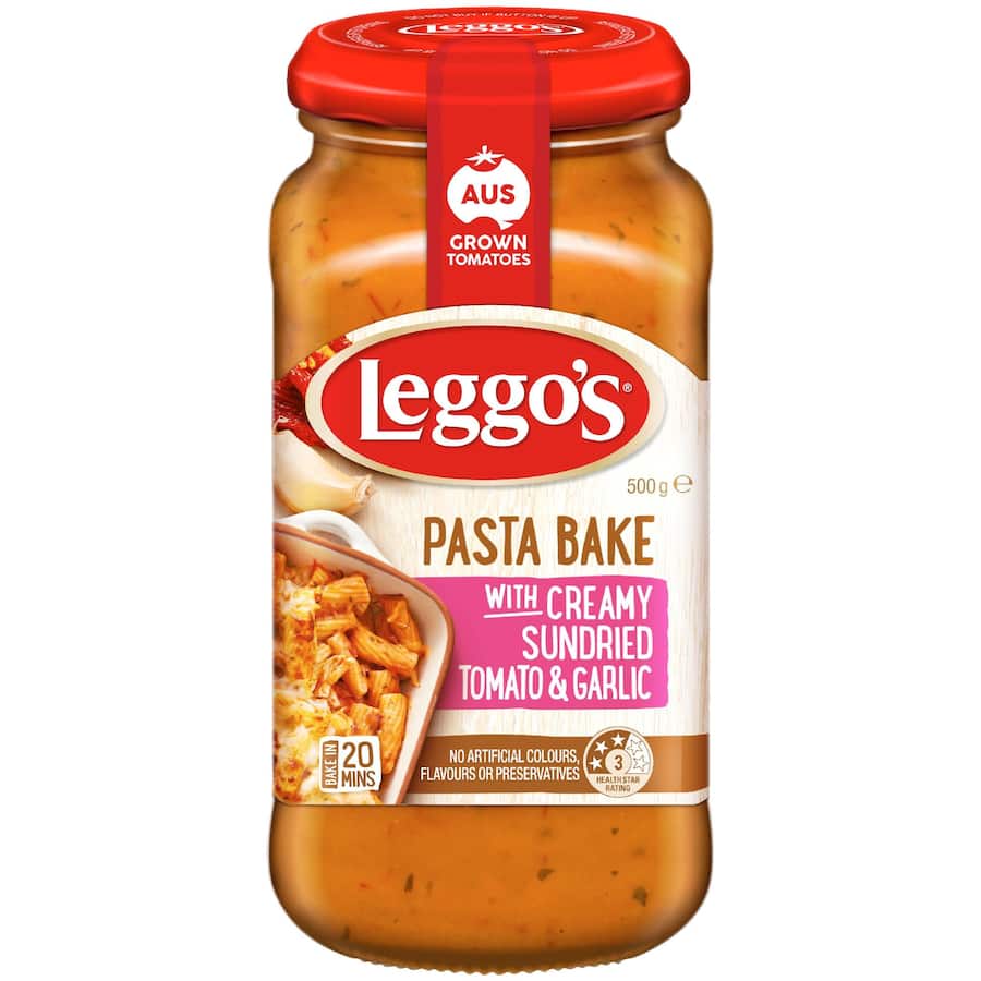 Leggo's Pasta Bake Pasta Sauce Sundried Tomato & Garlic