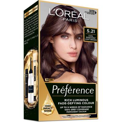 l'oreal paris preference permanent hair colour florence 5.21