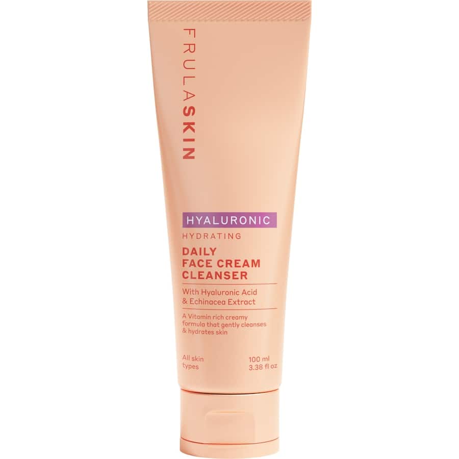 Frula Face Cream Cleanser Hyaluronic Hydrating