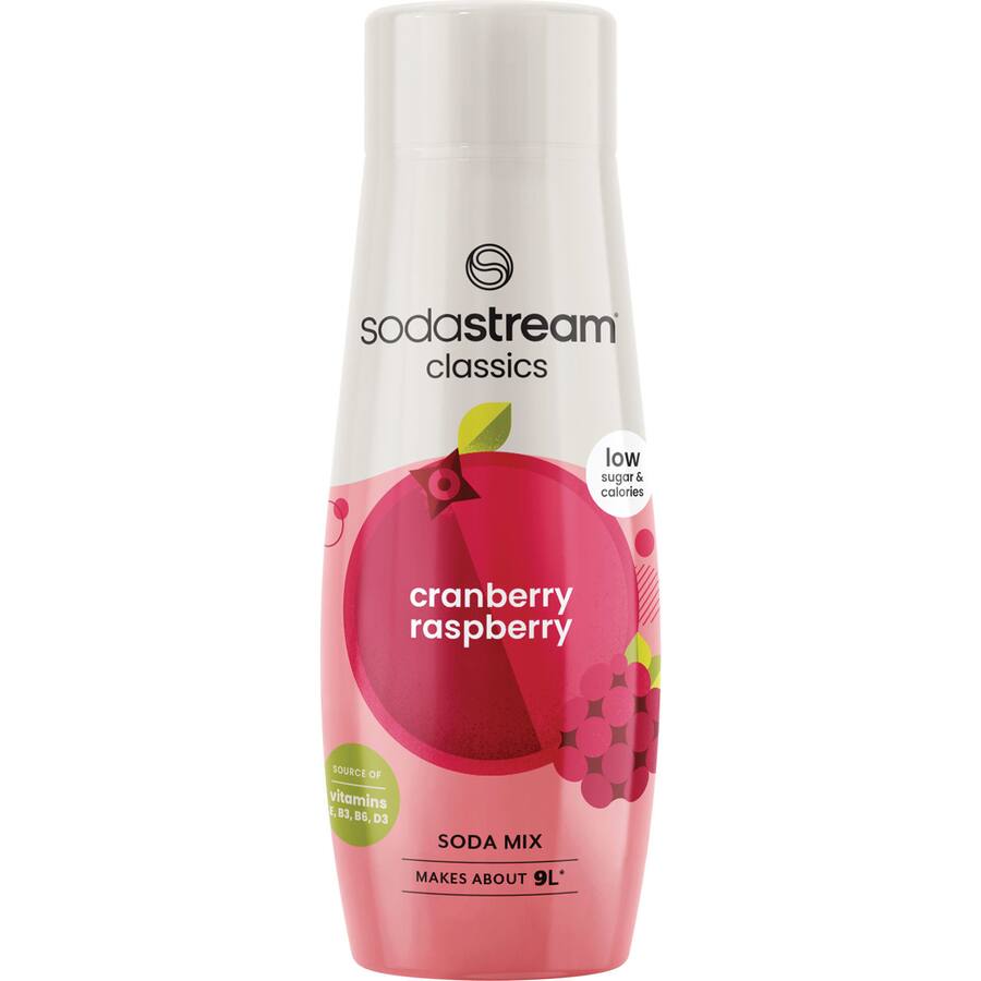Soda Stream Soda Syrup Cranberry Raspberry