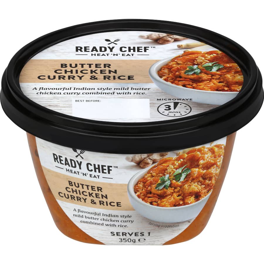 Ready Chef Chilled Meal Butter Chicken Curry & Rice
