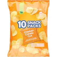 Woolworths Chips Chicken Crinkle Cut 180g