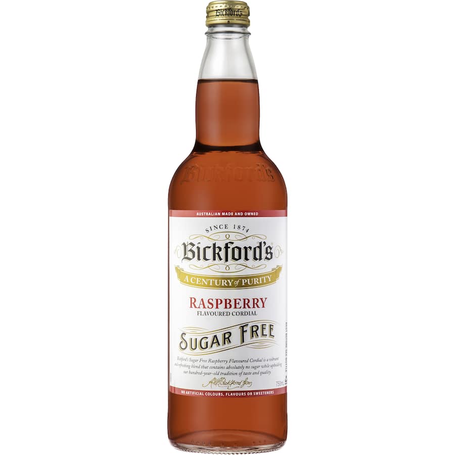 Bickford's Cordial Sugar Free Raspberry