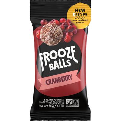 frooze balls snack balls cranberry 70g