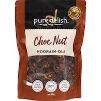 Pure Delish Muesli Choc Nut Nograin-Ola Gf