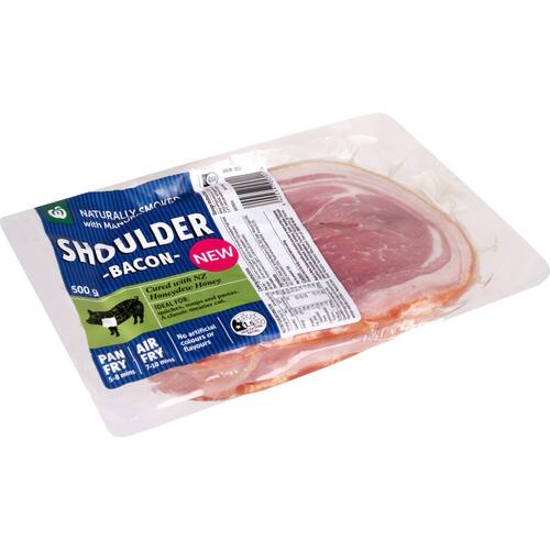 Woolworths Shoulder Bacon Smoked