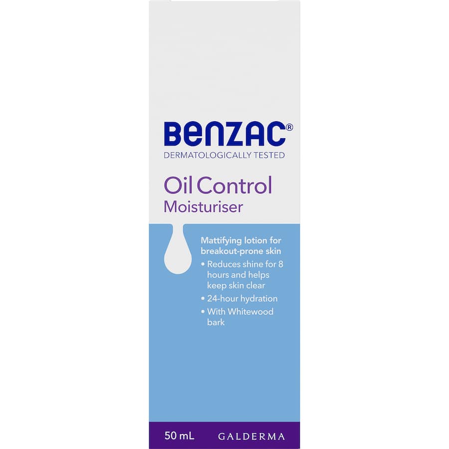 Benzac Facial Moisturiser Oil Control