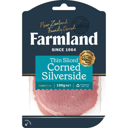 Farmland Corned Silverside Thin Sliced