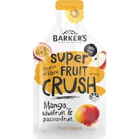 Barkers Super Fruit Crush Fruit Puree Mango, Passionfruit & Kiwi
