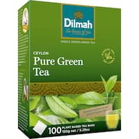 Dilmah Ceylon Pure Green Tea Tagless Tea Bags (100PK)