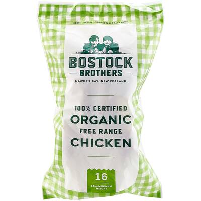 bostocks chicken whole organic