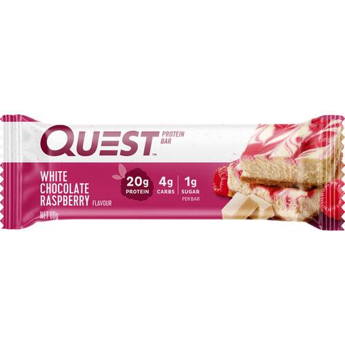 Quest Protein Bar White Chocolate & Raspberry