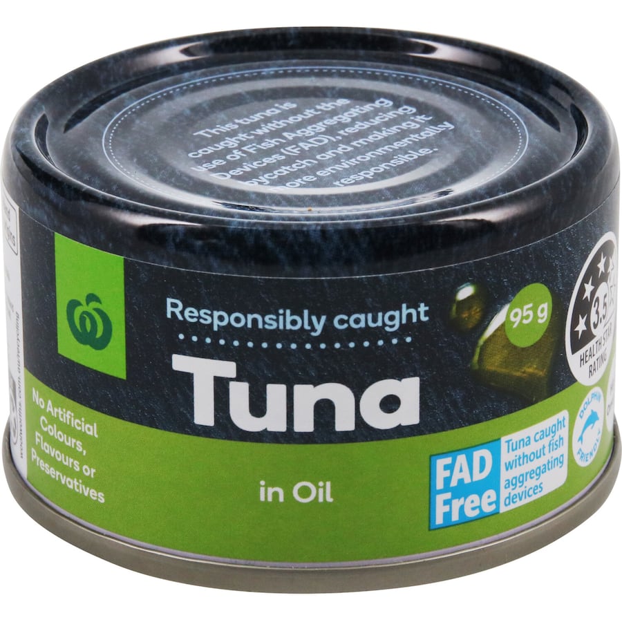 Woolworths Tuna In Oil