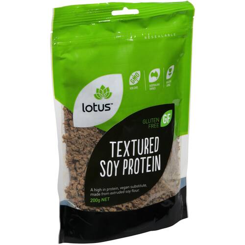 Lotus Meat Alternative Soy Protein Tvp