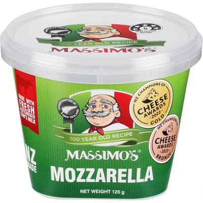 massimos mozzarella cheese 
