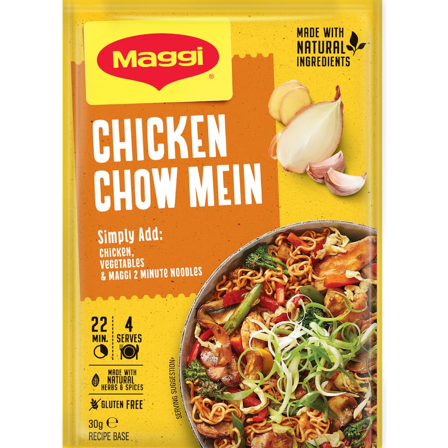Maggi Recipe Base Chicken Chow Mein