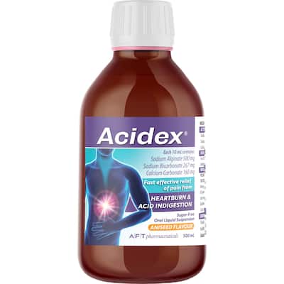 acidex heartburn & indigestion relief 