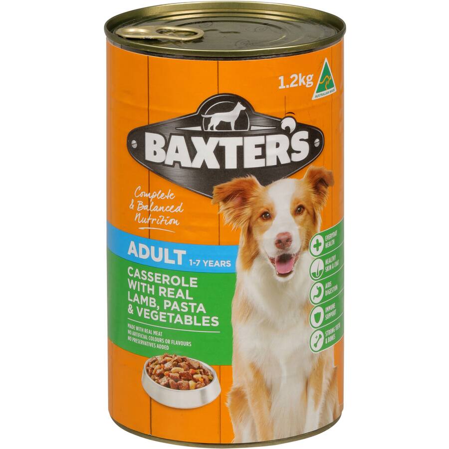 Baxter's Wet Dog Food Lamb Pasta & Veges