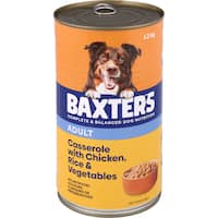 baxter's wet dog food chicken rice & veges
