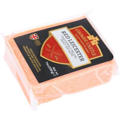coombe castle cheese cheddar red leicester