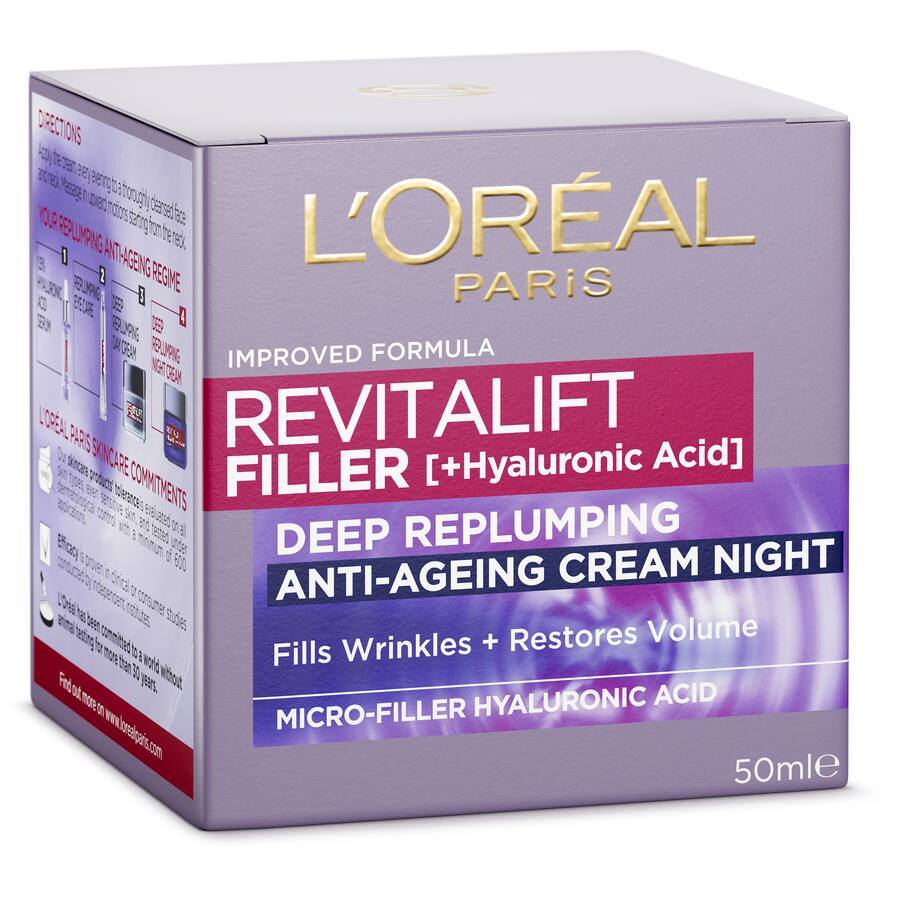 L'oreal Paris Revitalift Night Cream Filler