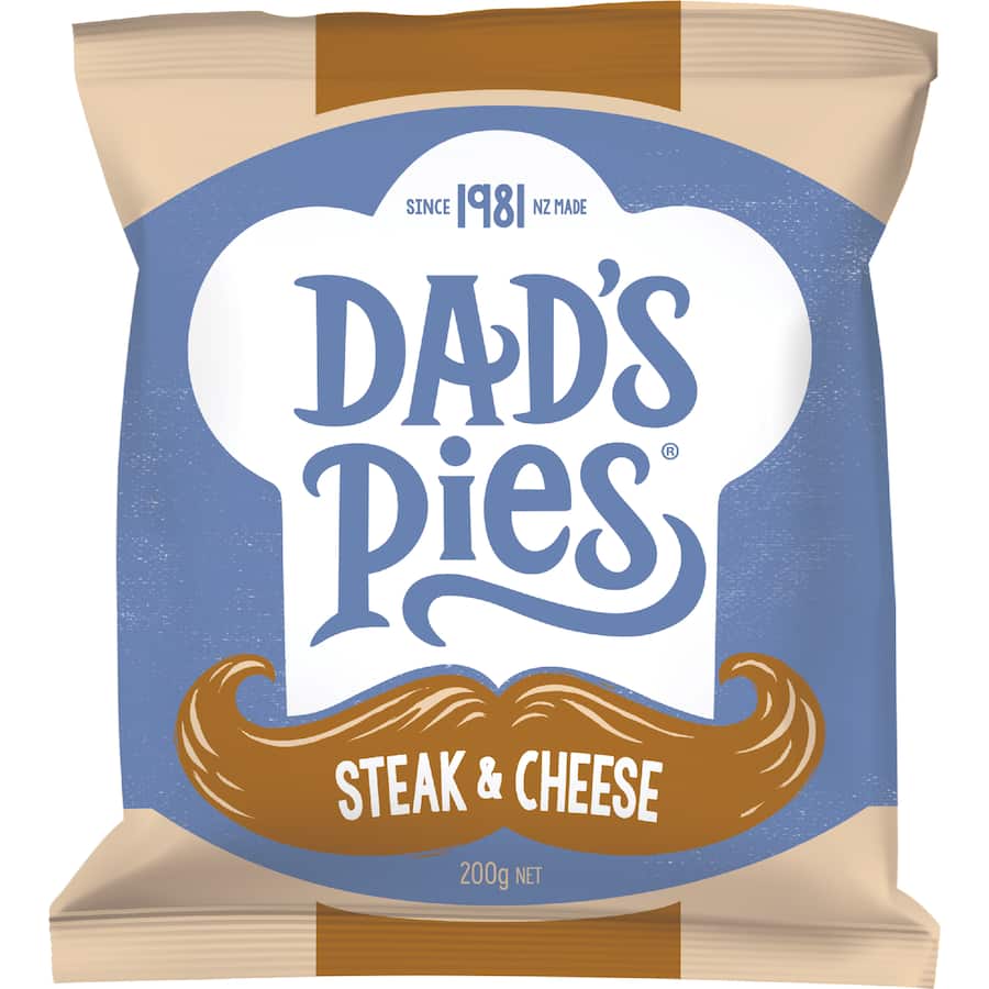 Dad's Pies Chilled Single Pie Steak & Cheese