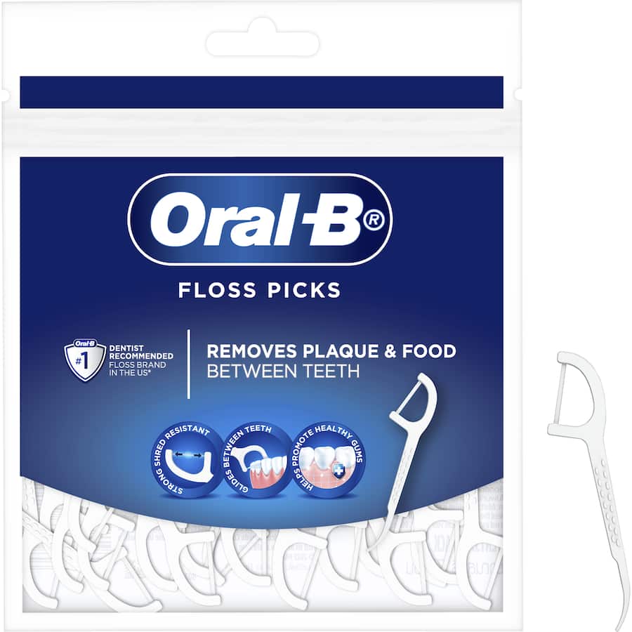 Oral B Dental Floss Picks