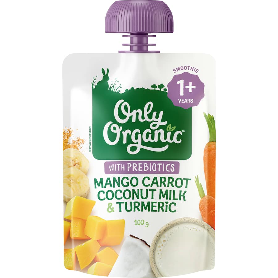Only Organic Baby Food Mango Carrot Coconut Milk & Turmeric