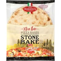 Romano's Stone Bake Style Xtra-Thin Pizza Bases