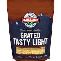 Mainland Noble Grated Tasty Light Aged Cheddar Cheese