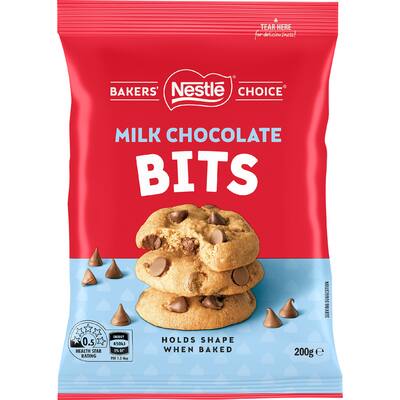 nestlé bakers' choice bits milk chocolate
