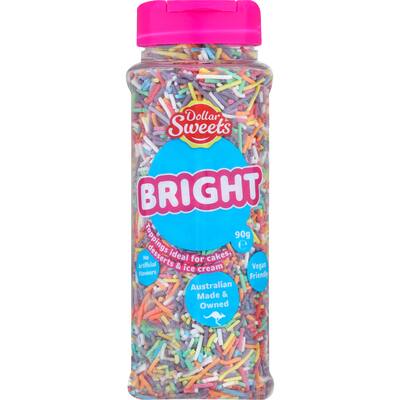 dollar sweets bright sprinkles 