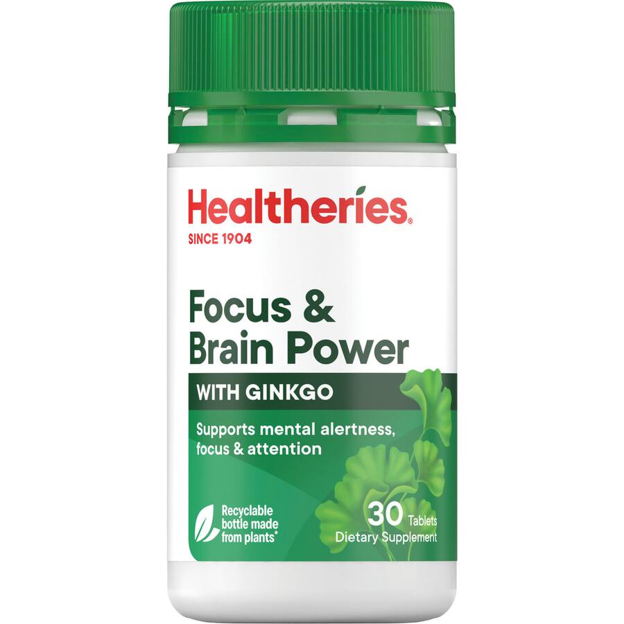 Healtheries Memory & Brain Power 4000Mg With Ginko