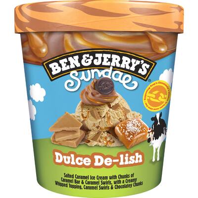 ben & jerry's ice cream dulce delish sundae