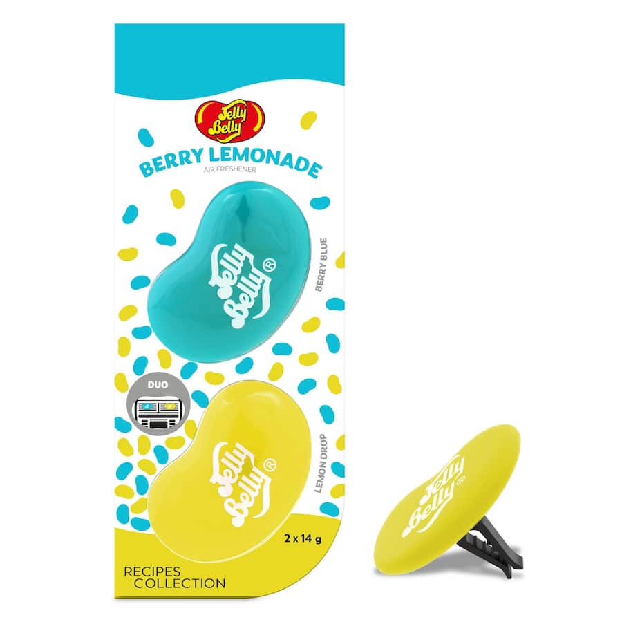 Jelly Belly Car Freshener Berry Lemonade Duo