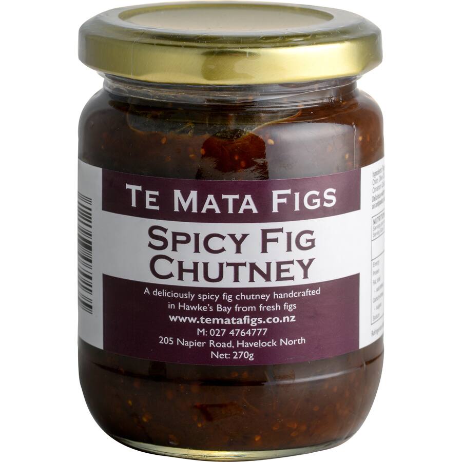 Te Mata Figs Chutney Spicy Fig