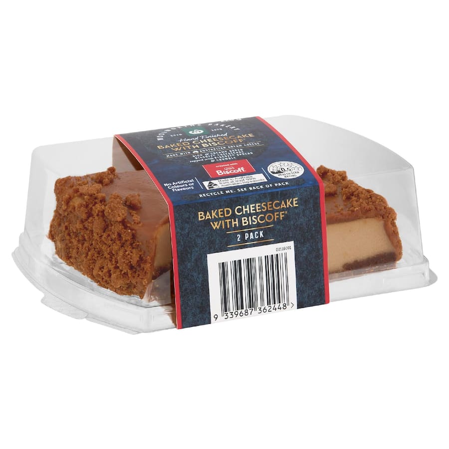 Woolworths Cheesecake Lotus Biscoff