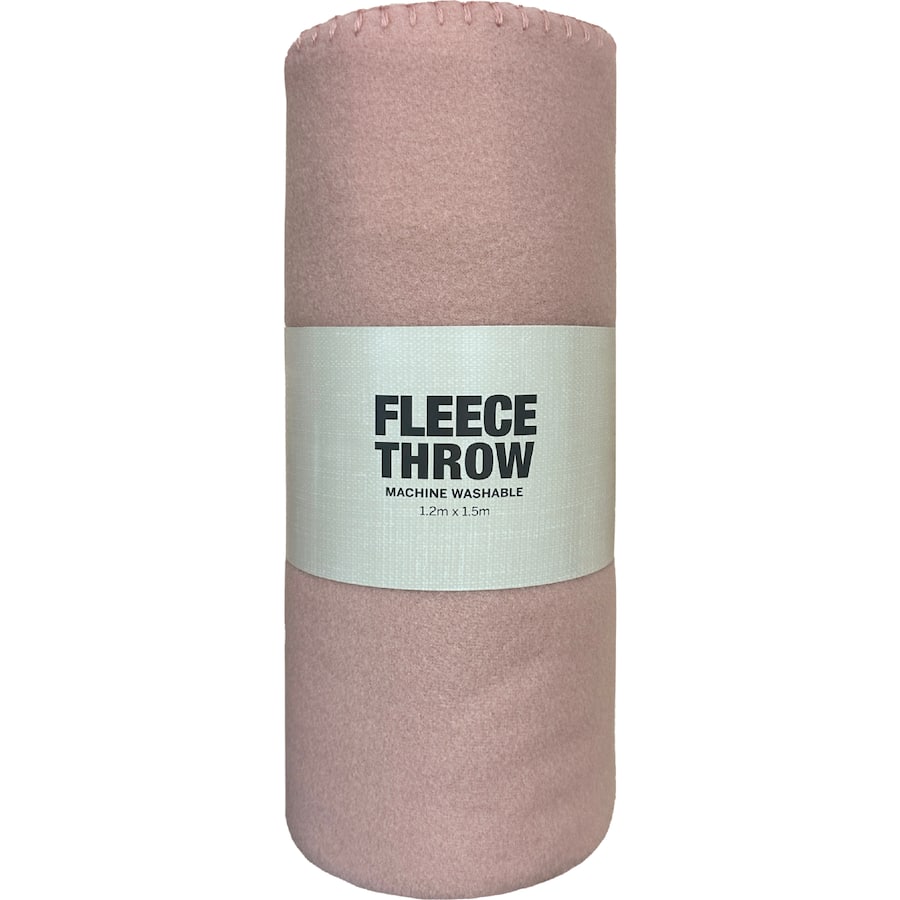Woolworths Fleece Throw Assorted
