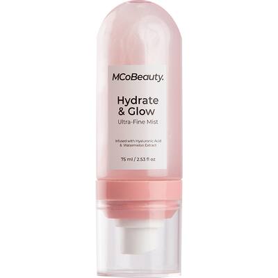 mcobeauty hydrate & glow face mist watermelon
