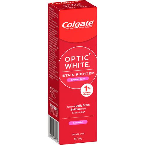 Colgate Optic White Toothpaste Stain Fighter Gentle Mint