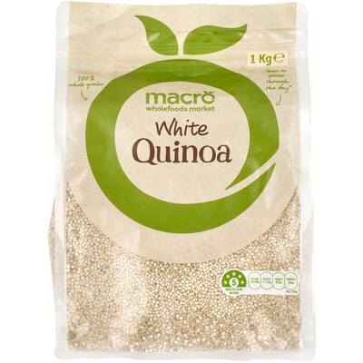 macro quinoa white